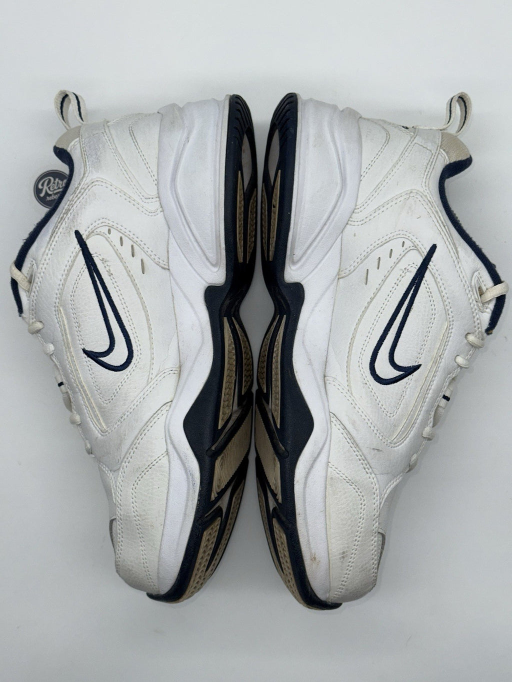 Nike Air Monarch IV 'White x Navy' (2006) – UK 9