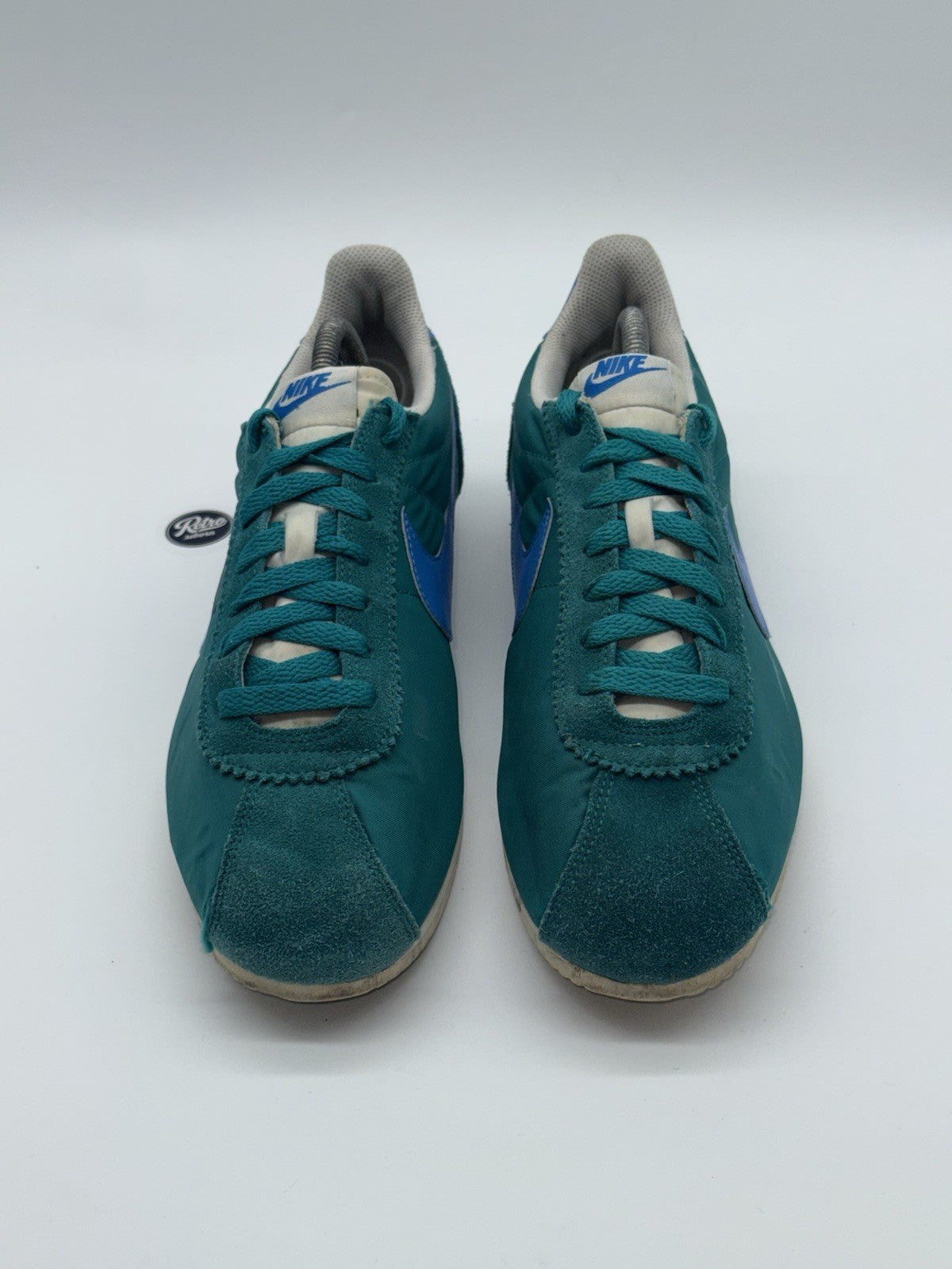 Nike Classic Cortez Nylon 'Teal Green x Blue' (2015) – UK 9.5