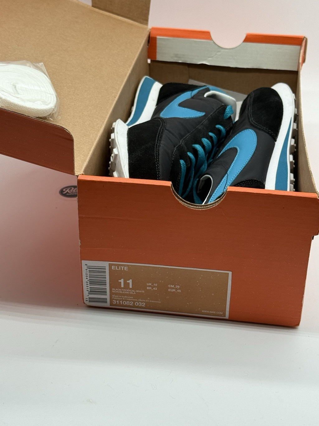 Nike Elite 'Turquoise x Black' (2007) – UK 10 [OG Box]