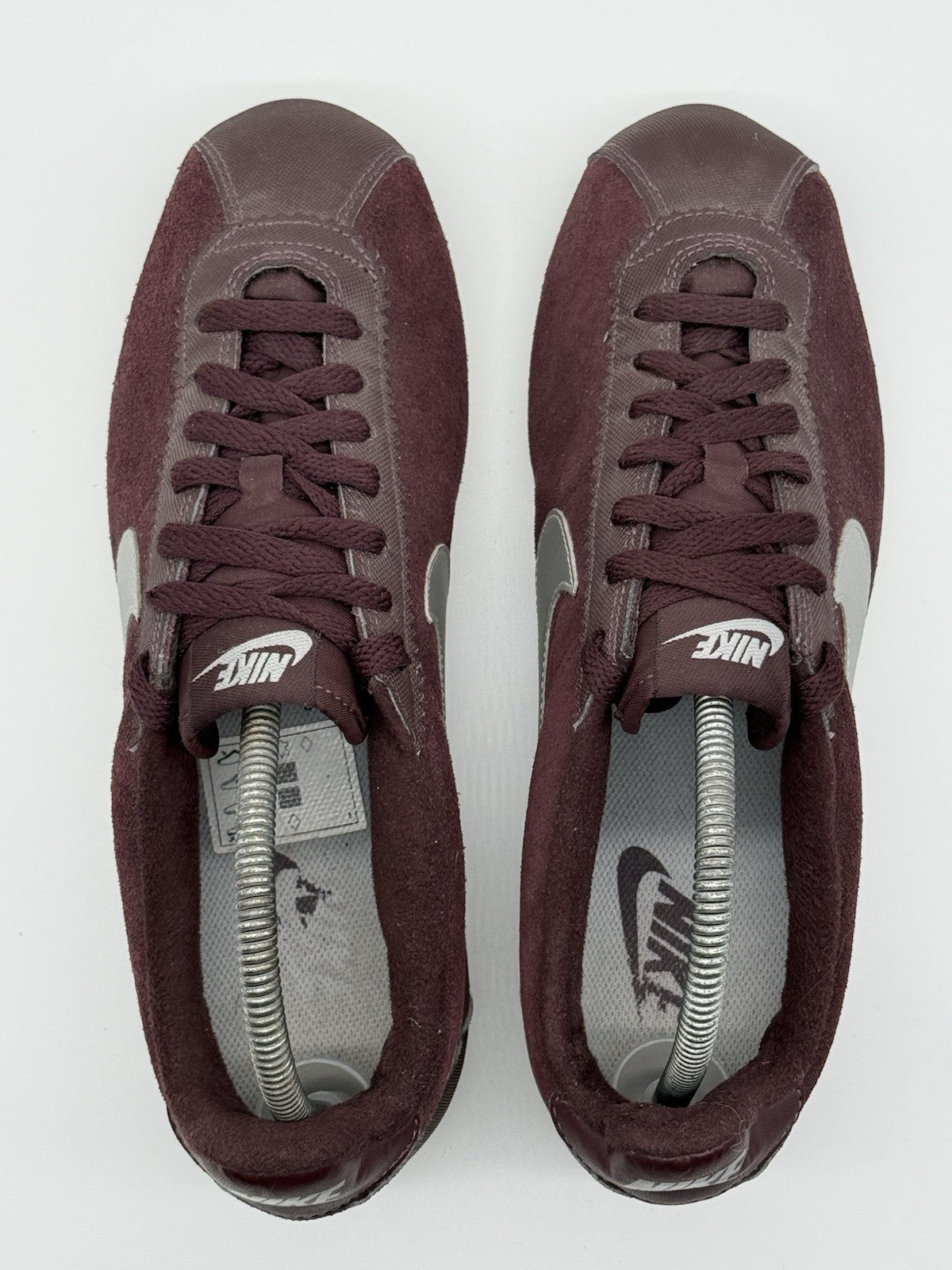 (2015) Nike Classic Cortez Suede OG Burgundy Dark Red Size UK 8 (749571-201)