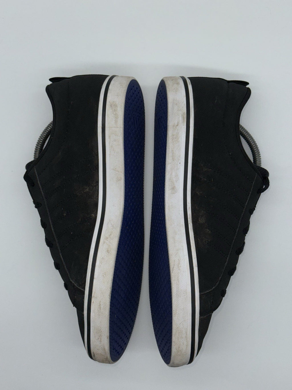 Adidas VS Pace 2.0 HP6004 Black x Royal Blue 3 Stripes UK Size 9