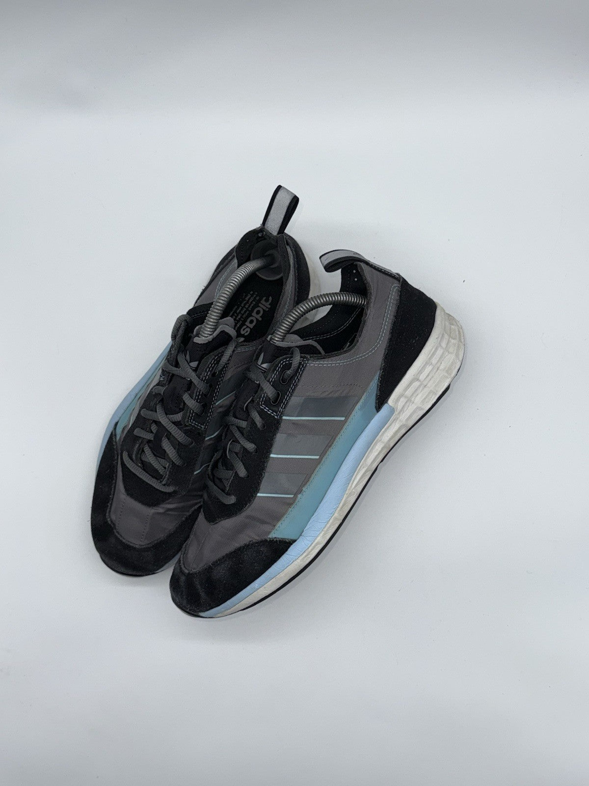Adidas SL 7200 'Black x Core Grey' Men’s Retro Trainers UK 8.5