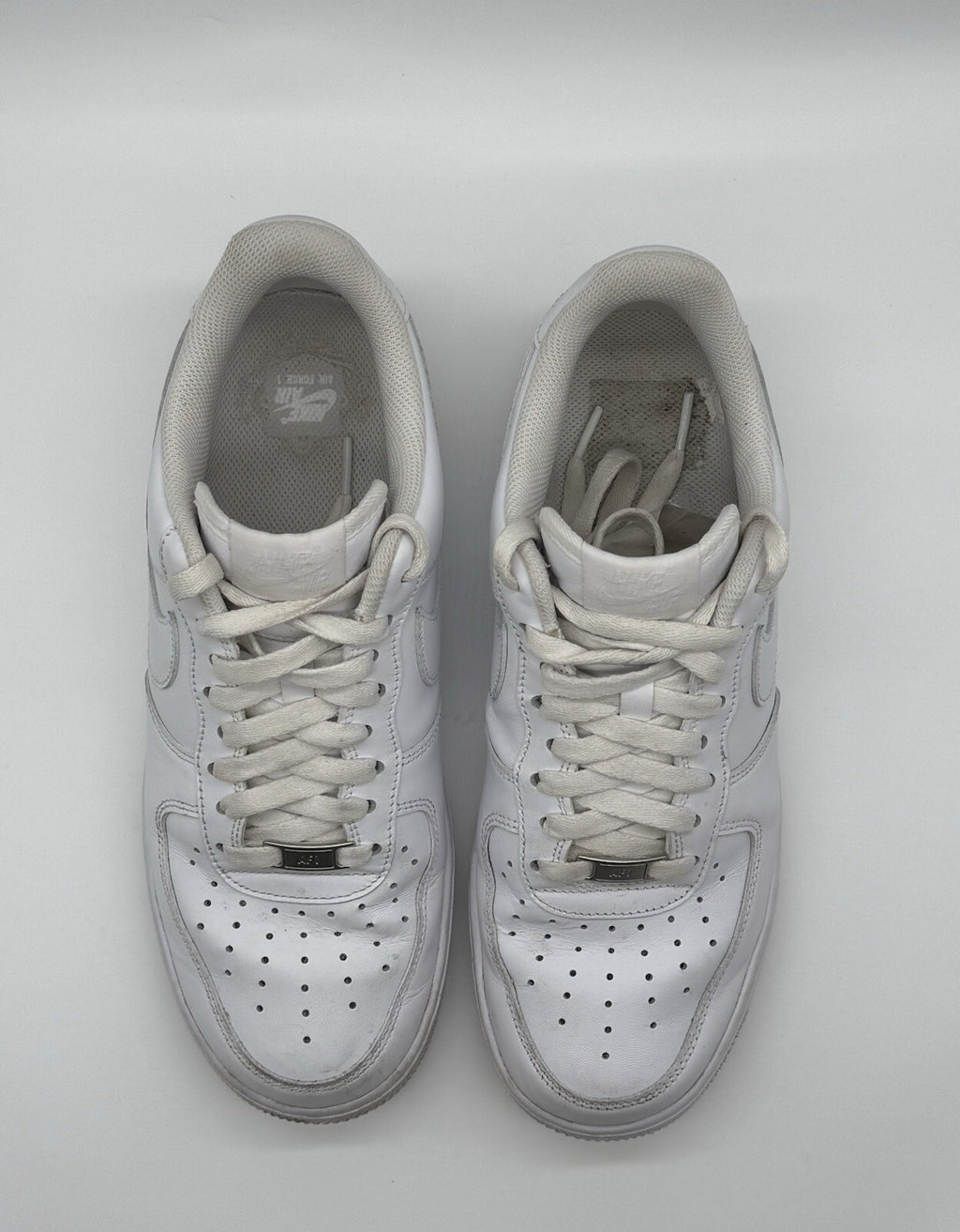 Nike Air Force 1 '07 Low Triple White Size 8 UK