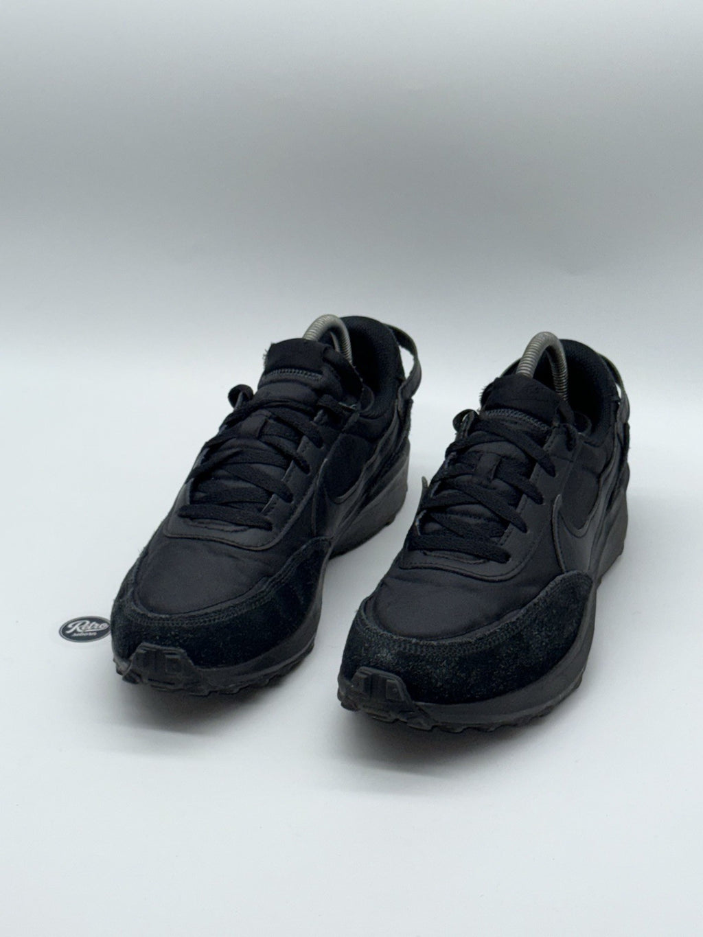 Nike Waffle Debut 'Triple Black' (2022) – UK 8