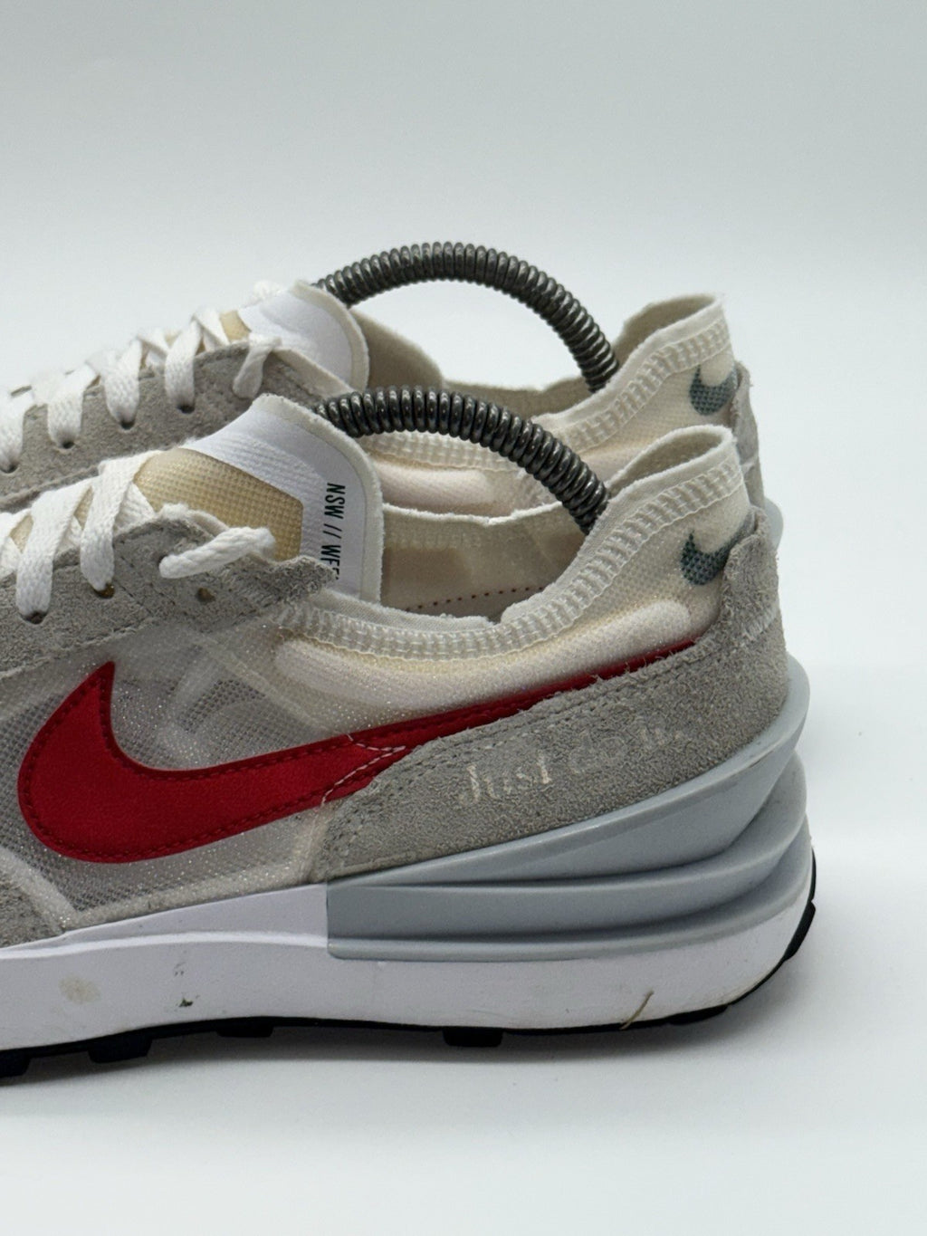 Nike Waffle One 'White x Noble Green x University Red' (2021) – UK 7.5