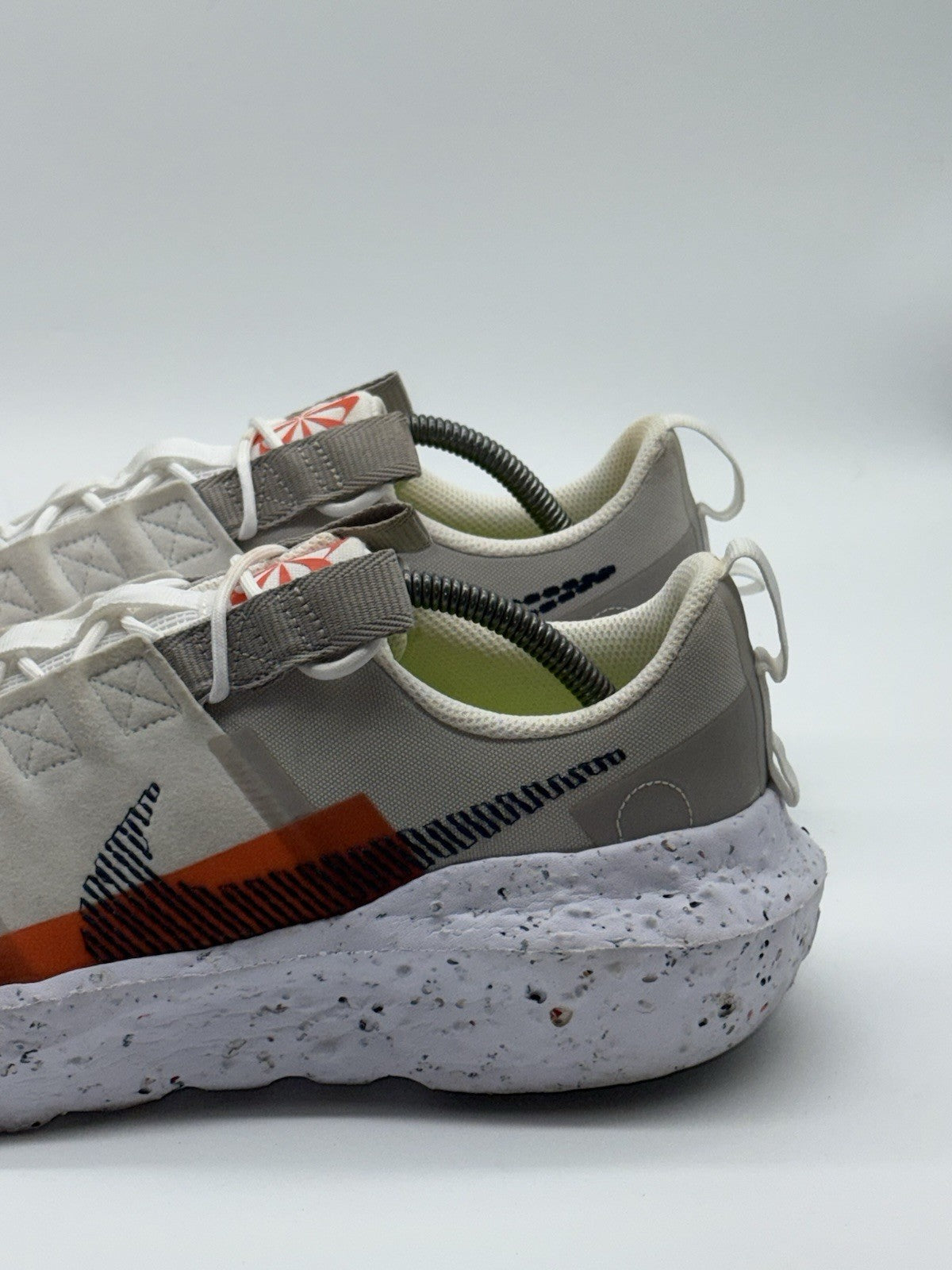 Nike Crater Impact 'Light Bone x Orange x Grey' (2021) – UK 10.5