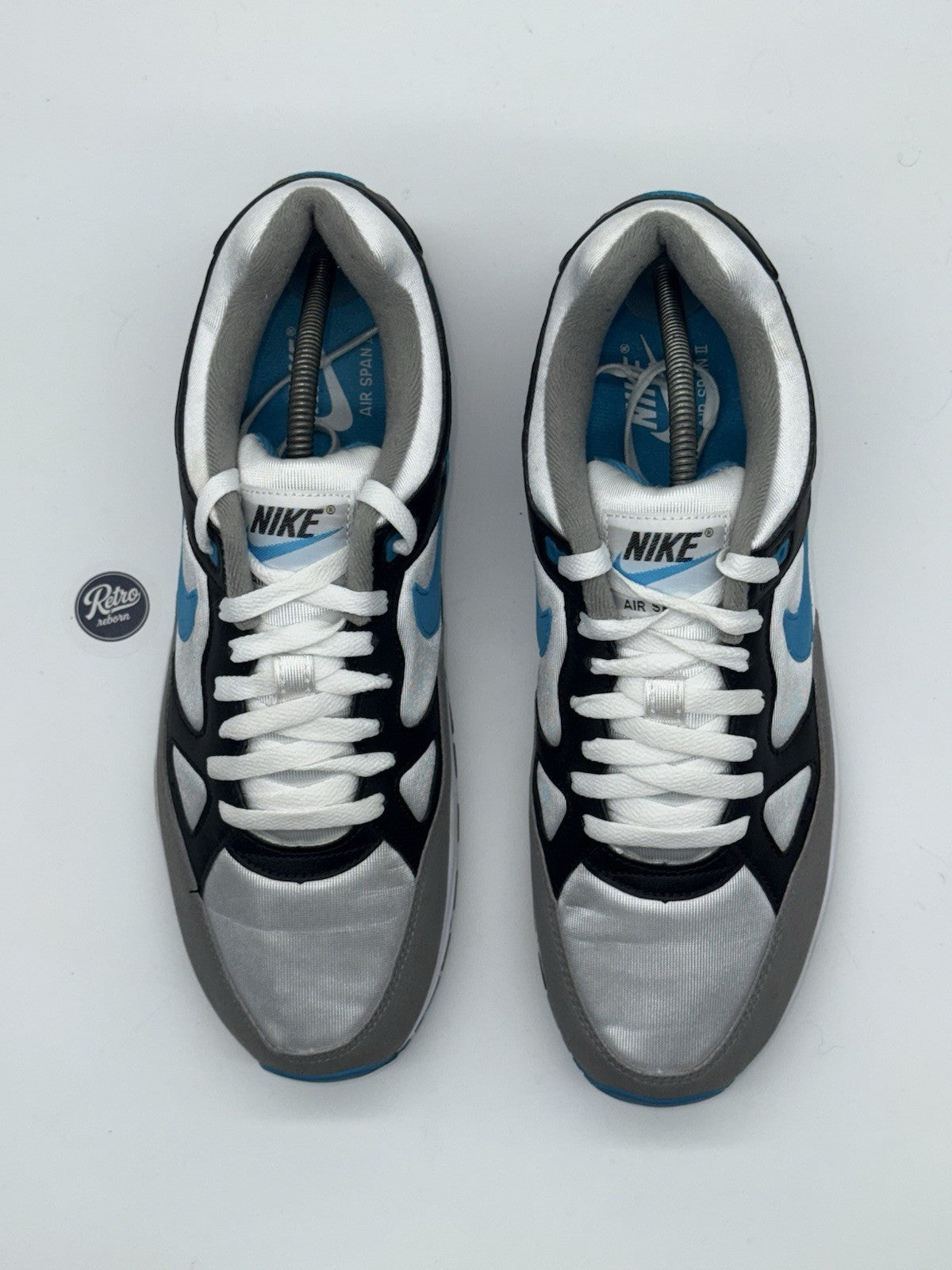 Nike Air Span 2 'Laser Blue x Dust Grey x White' (2023) – UK 10.5