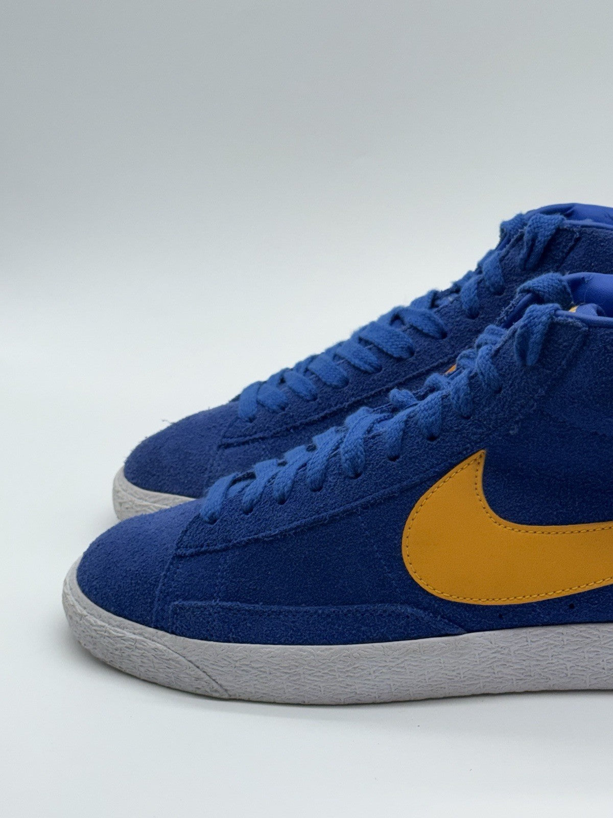 (2013) Nike Air Blazer Mid OG Royal Blue x Yellow Size UK 7