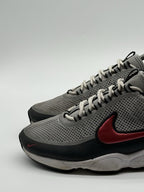 Nike Air Zoom Spiridon SP Metallic Silver Sport Red Men’s Retro Trainers UK 7