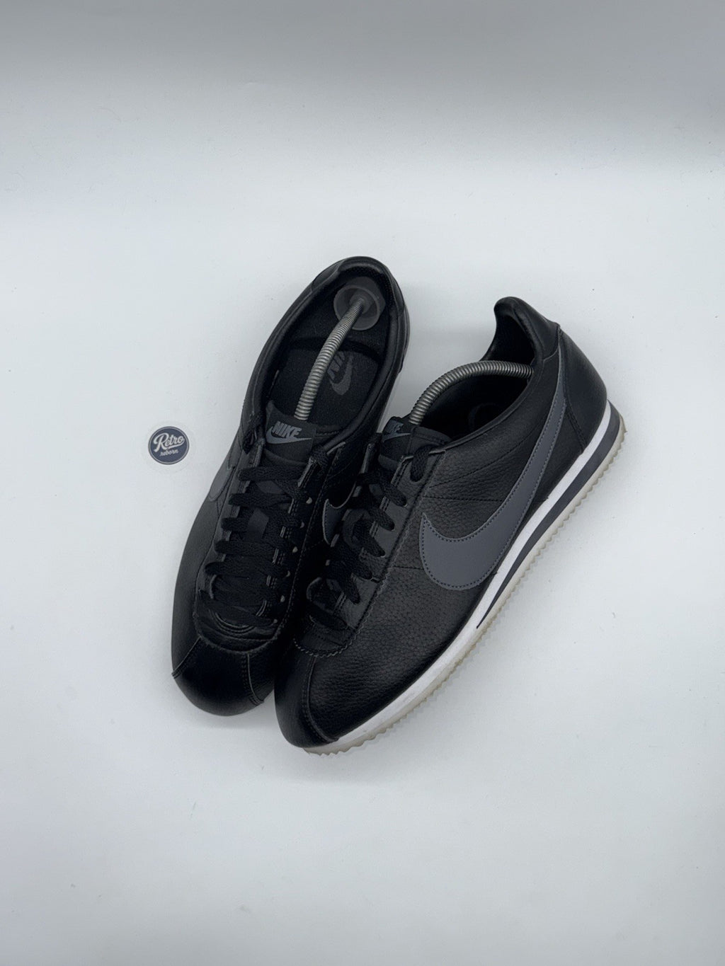 Nike Cortez Leather OG 'Black x Grey' trainers – UK 10