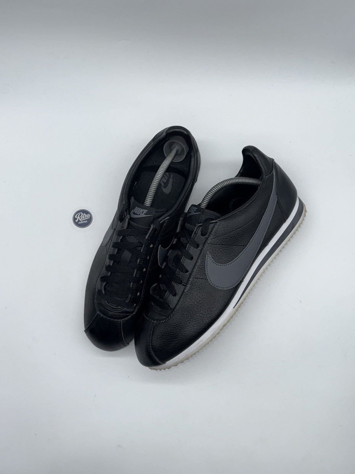 Nike Cortez Leather OG 'Black x Grey' trainers – UK 10