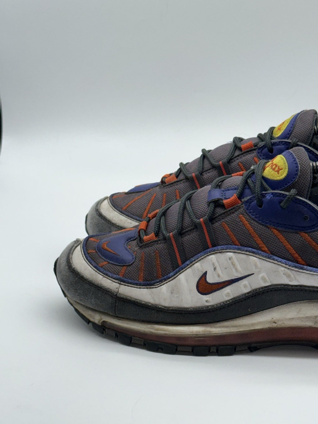 Nike Air Max 98 'Gunsmoke x Team Orange' (2018) – UK 9