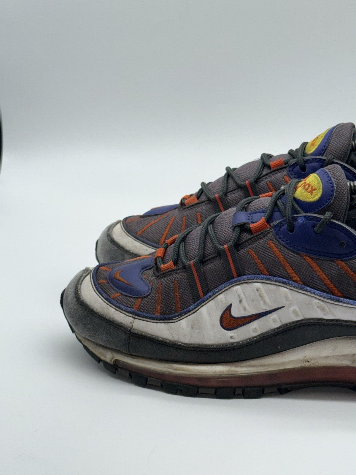 Nike Air Max 98 'Gunsmoke x Team Orange' (2018) – UK 9