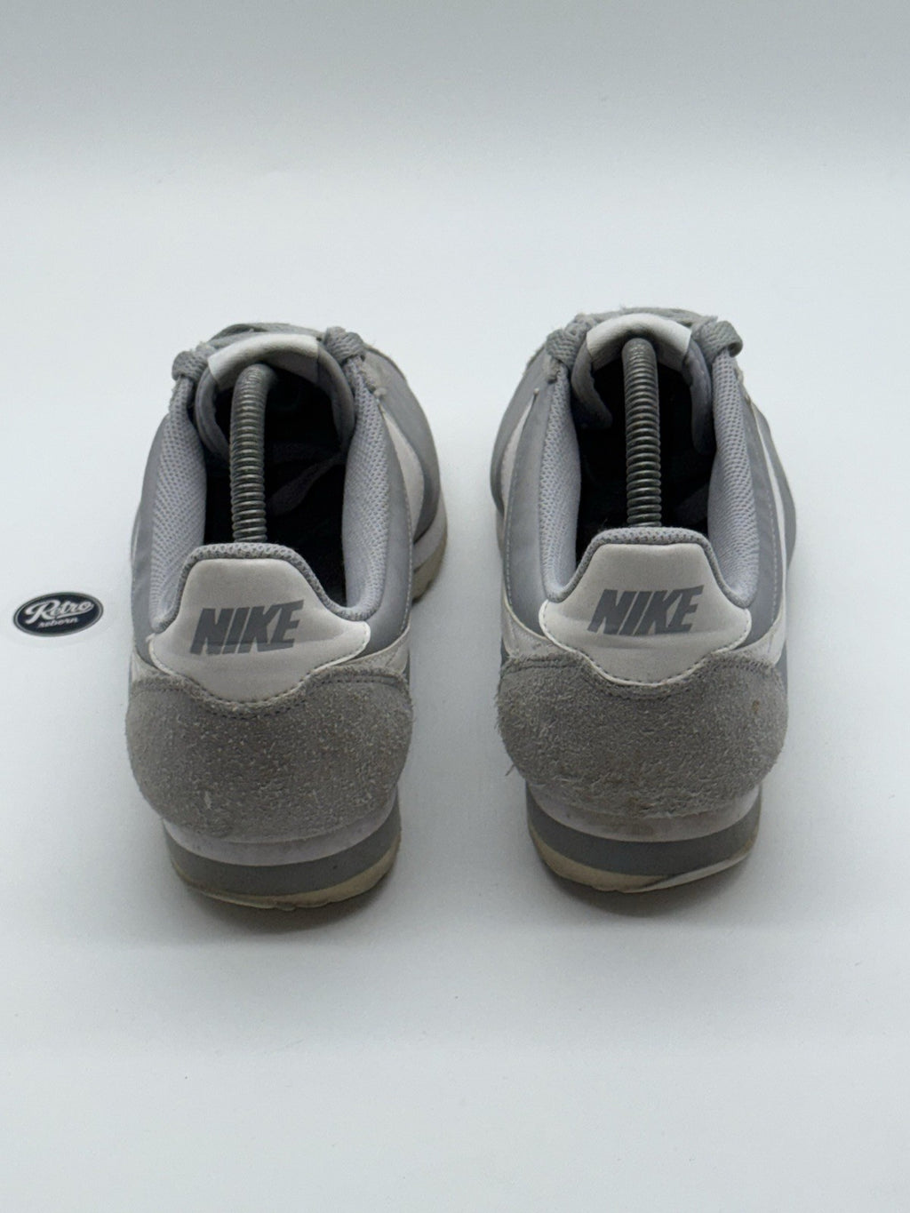 Nike Classic Cortez Nylon 'Wolf Grey x White' (2015) – UK 8