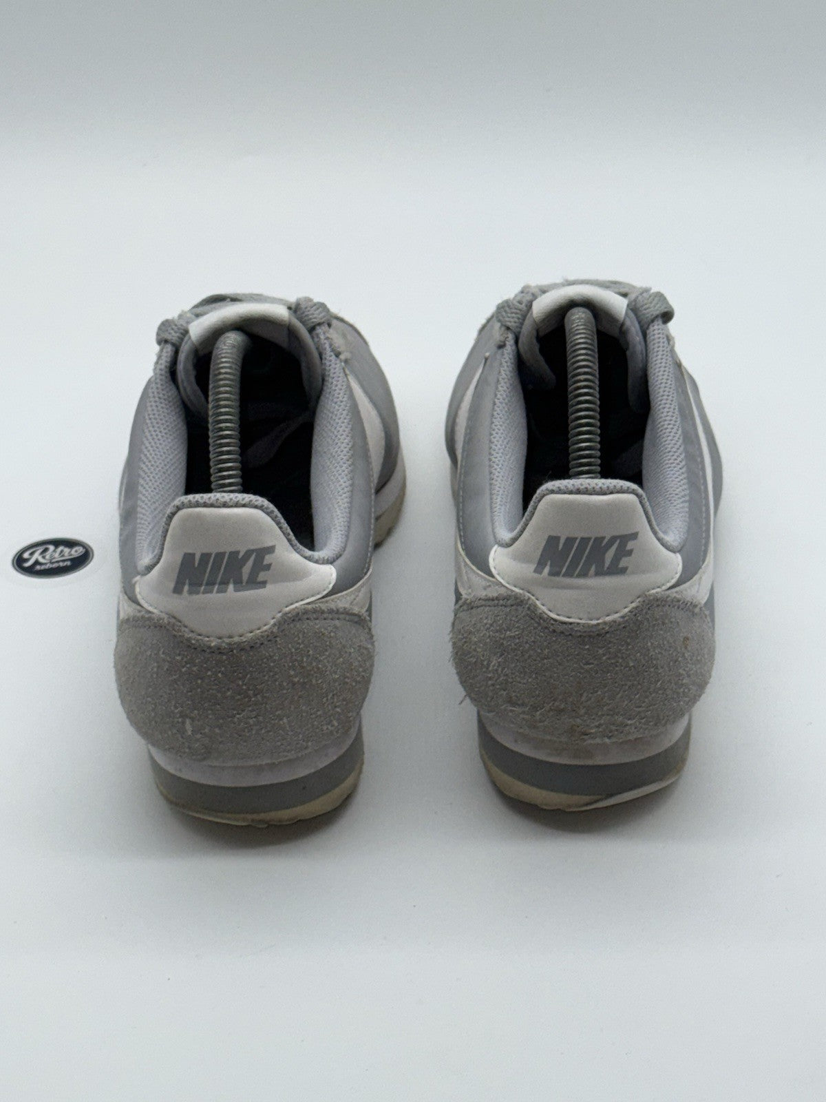 Nike Classic Cortez Nylon 'Wolf Grey x White' (2015) – UK 8