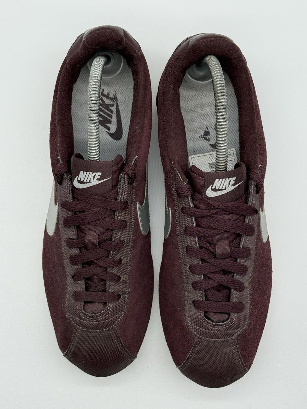 (2015) Nike Classic Cortez Suede OG Burgundy Dark Red Size UK 8 (749571-201)