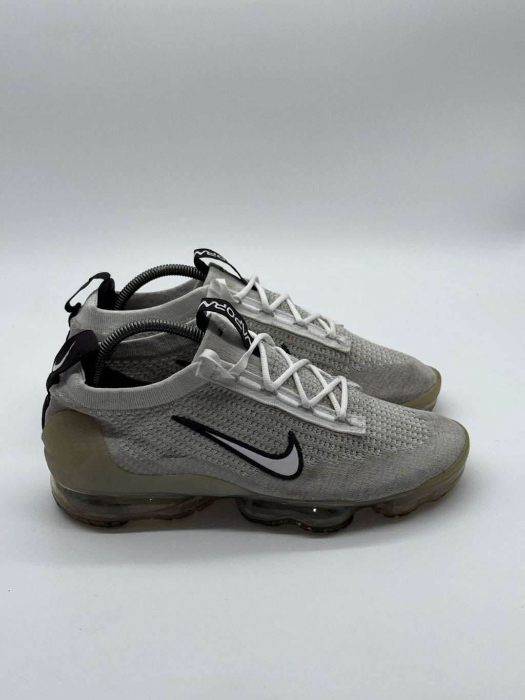 Nike Air VaporMax Flyknit 'Grey x White x Black' (2021) – UK 8
