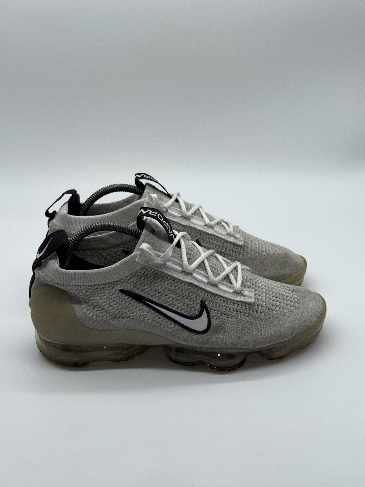 Nike Air VaporMax Flyknit 'Grey x White x Black' (2021) – UK 8