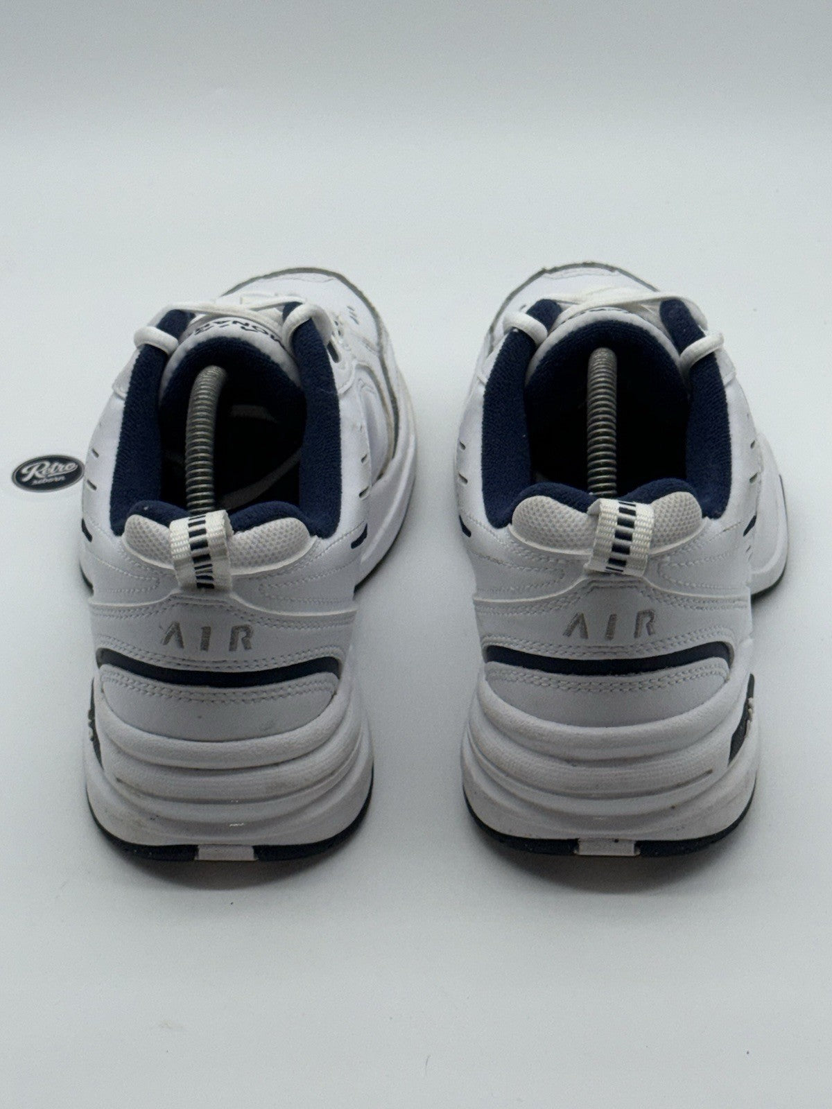 Nike Air Monarch IV 'White x Navy' (2025) – UK 8