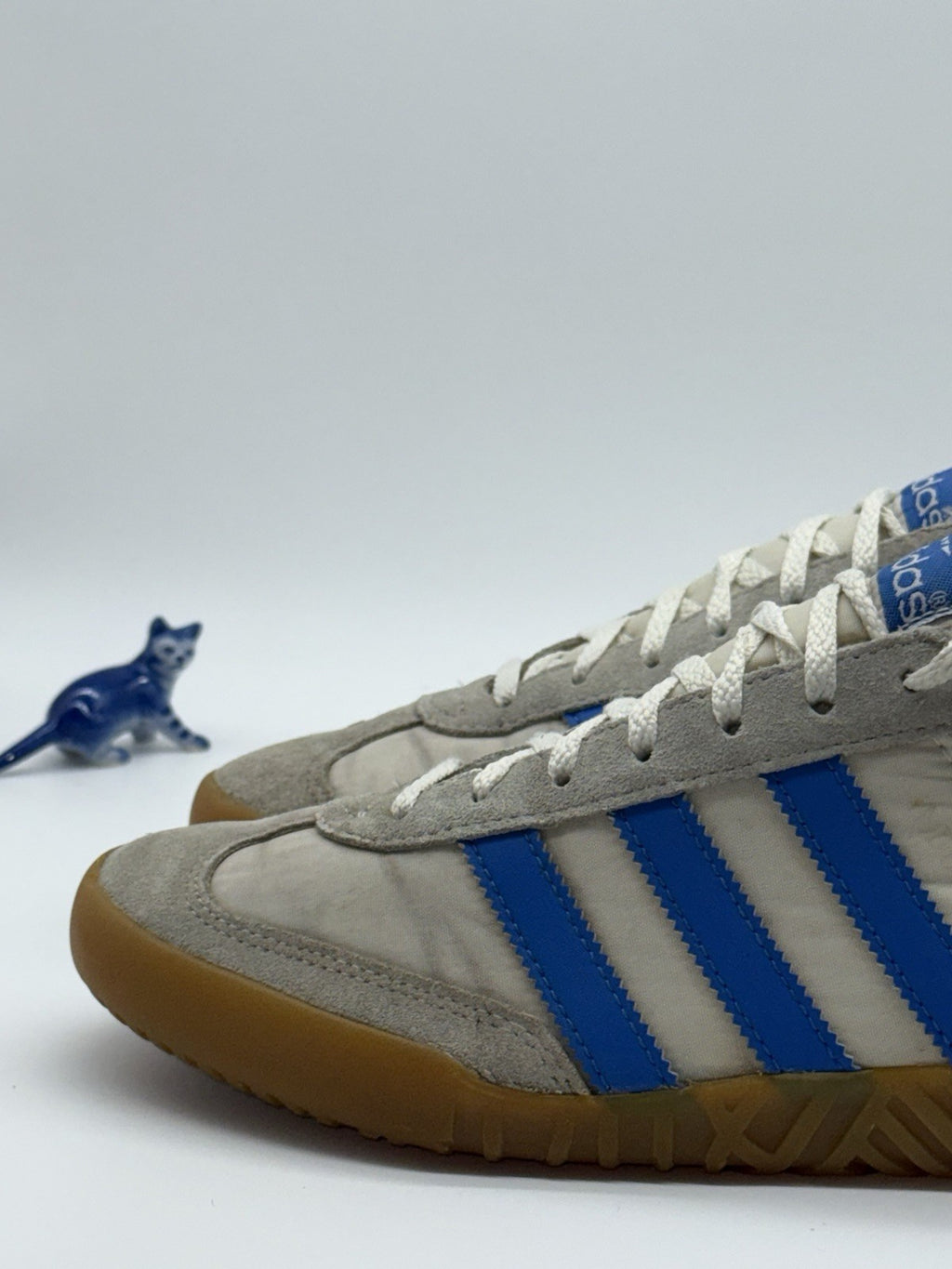 (2017) adidas Spezial Indoor Kreft Chalk White x Blue Trainers Men's UK 9