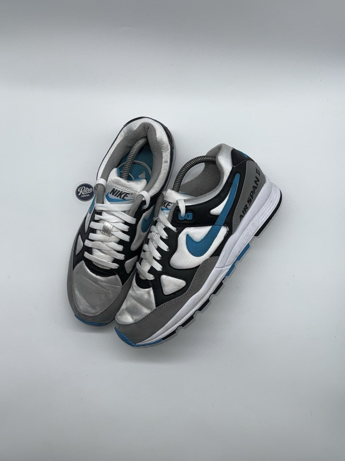 Nike Air Span II 'Laser Blue x Wolf Grey' trainers – UK 8