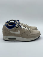 (2012) Rare Nike Air Max 1 Premium 'Classic Stone x Blue' UK 7.5 - (512033 040)
