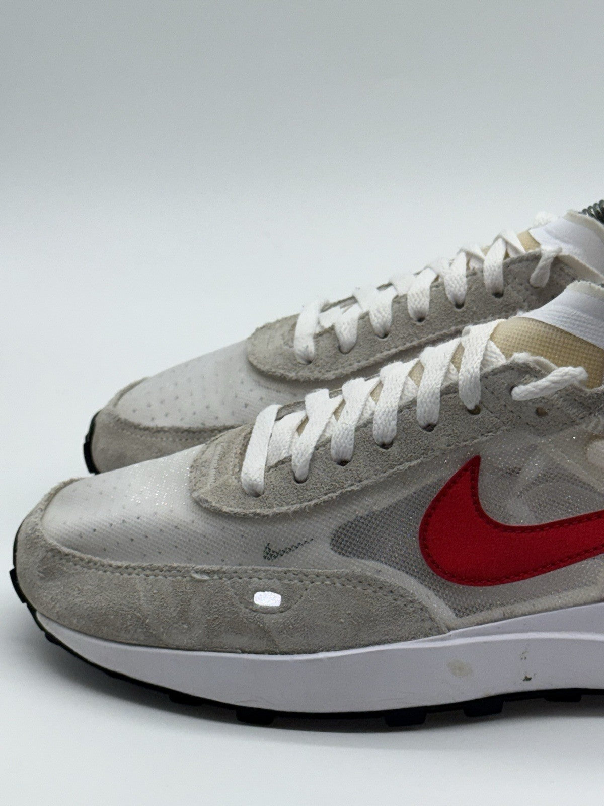 Nike Waffle One 'White x Noble Green x University Red' (2021) – UK 7.5