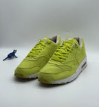 (2011) Nike Air Max 1 Cyber Trainers Size 10.5 Luminous Neon Green (308866-302)