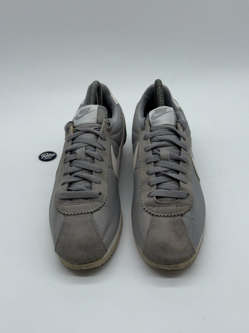Nike Classic Cortez Nylon OG 'Wolf Grey x White' (2015) – UK 7