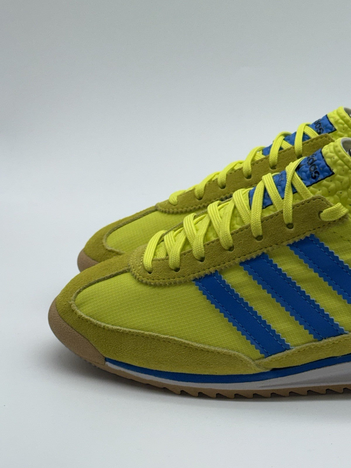 (2020) adidas Originals SL 72 (Acid Yellow/Bright Blue/Gum) Men’s UK 8