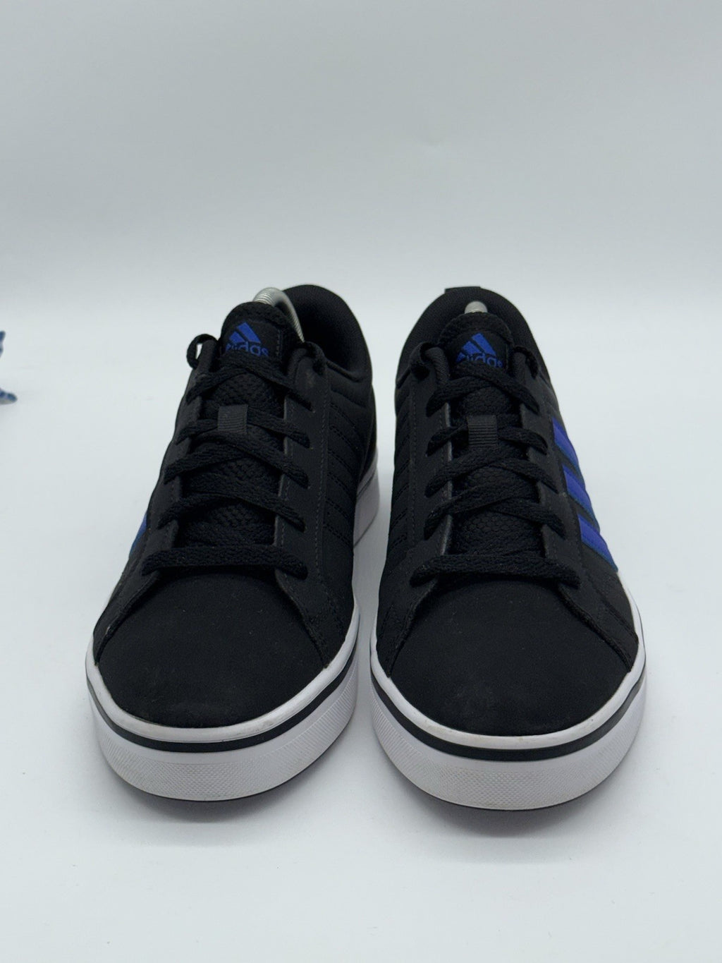 Adidas VS Pace 2.0 HP6004 Black x Royal Blue 3 Stripes UK Size 6