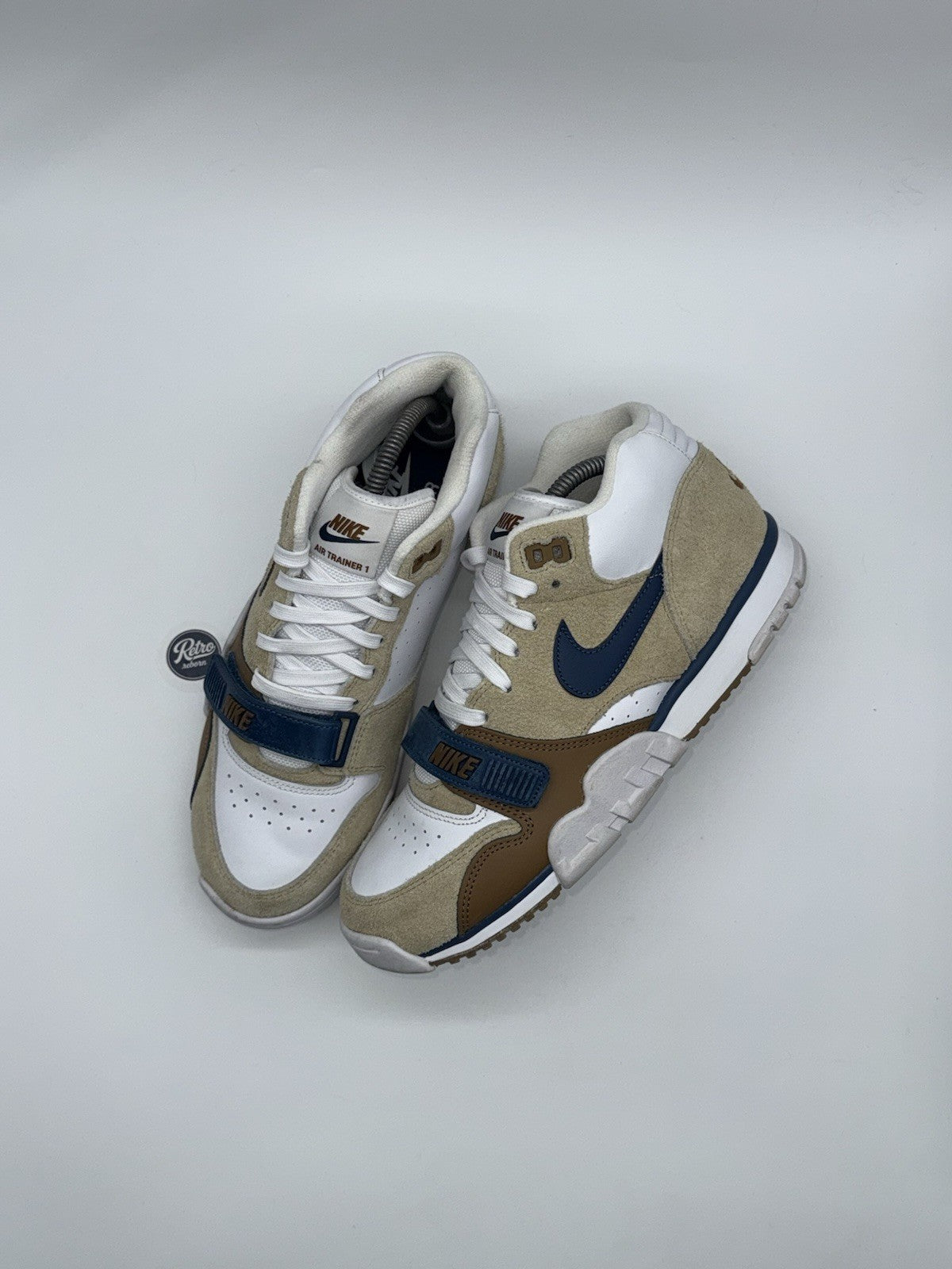Nike Air Trainer 1 'Limestone Valerian x Navy Brown' (2022) – UK 7.5