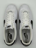 (2019) Nike Cortez Basic Leather OG Trainers - White Black - UK 7.5 (819719-100)