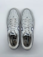 Nike Air Force 1 '07 Grey Photon Dust x Midnight Navy UK 8 (FJ4211-002)