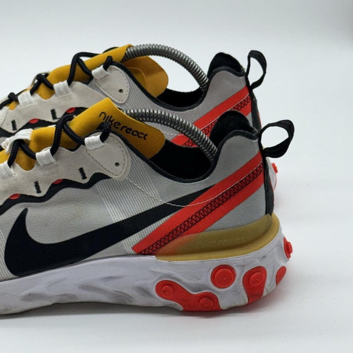 Nike React Element 55 'White x Black x Crimson' (2019) – UK 8.5