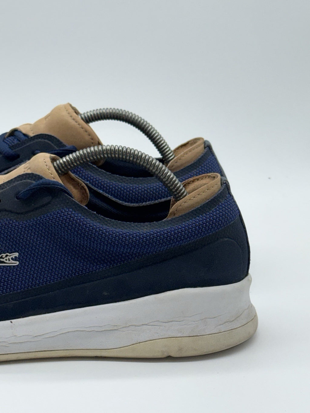 Men’s Lacoste LT Spirit Elite Navy Blue Trainers Size UK 9
