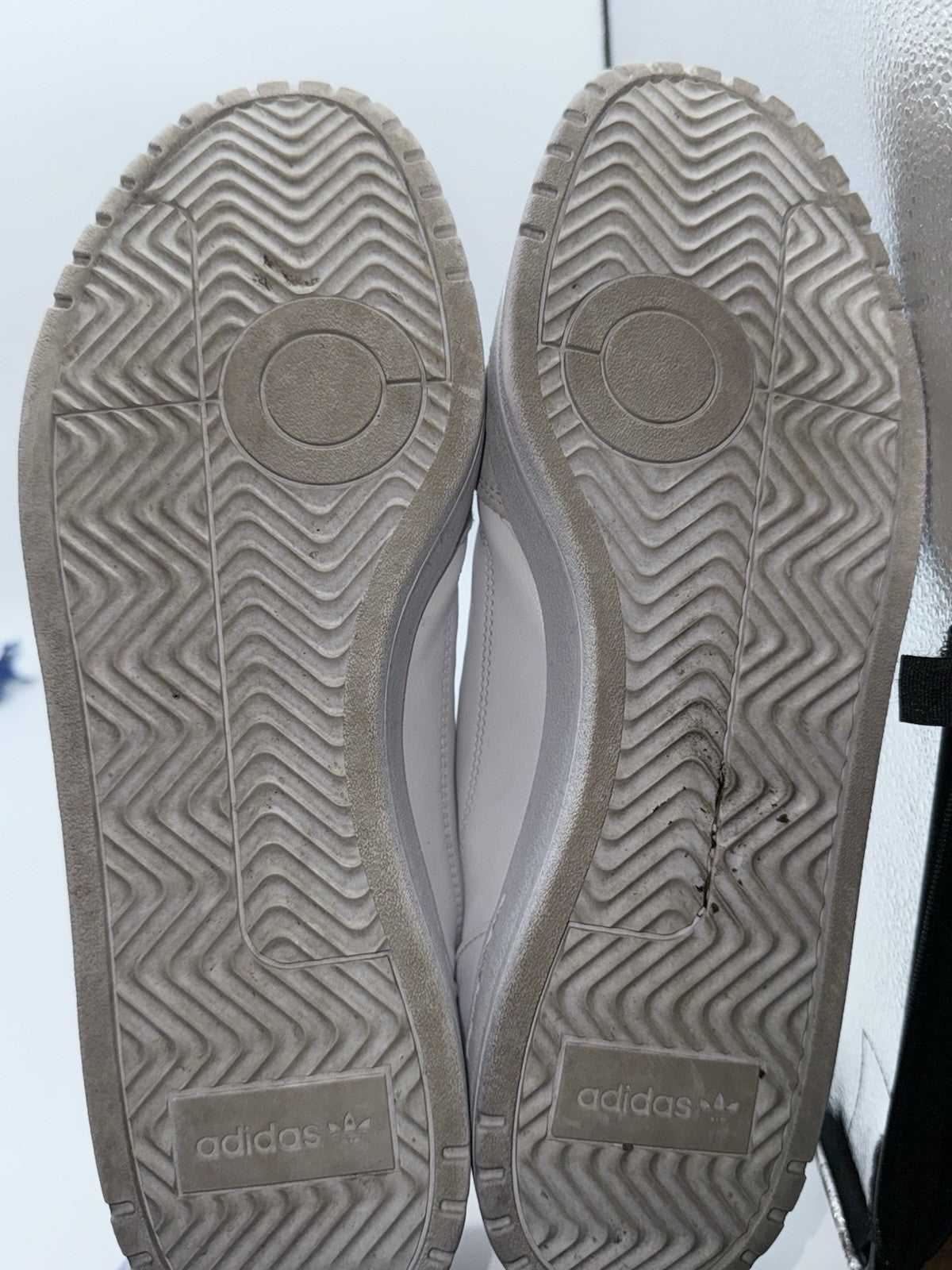 adidas Originals NY 90 Trainers White x Grey Size UK 12 (JI1899)