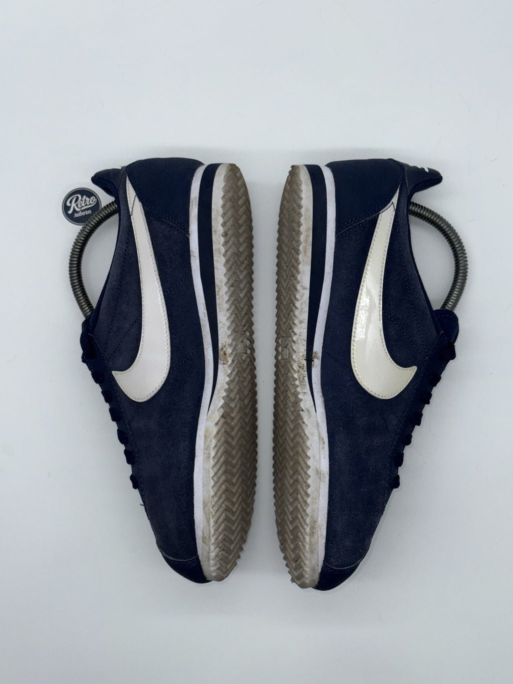 Nike Classic Cortez Leather 'Midnight Navy x White' (2014) – UK 6.5