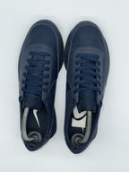 (2014) Nike Elite Waffle SI Obsidian Navy Retro Blue Vintage Trainers UK 7