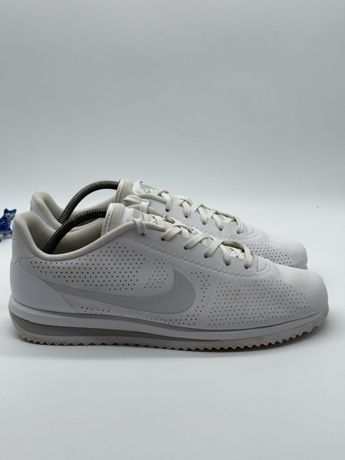 (2018) Retro Nike Cortez Ultra Moire ‘Triple White’ Trainers UK 9