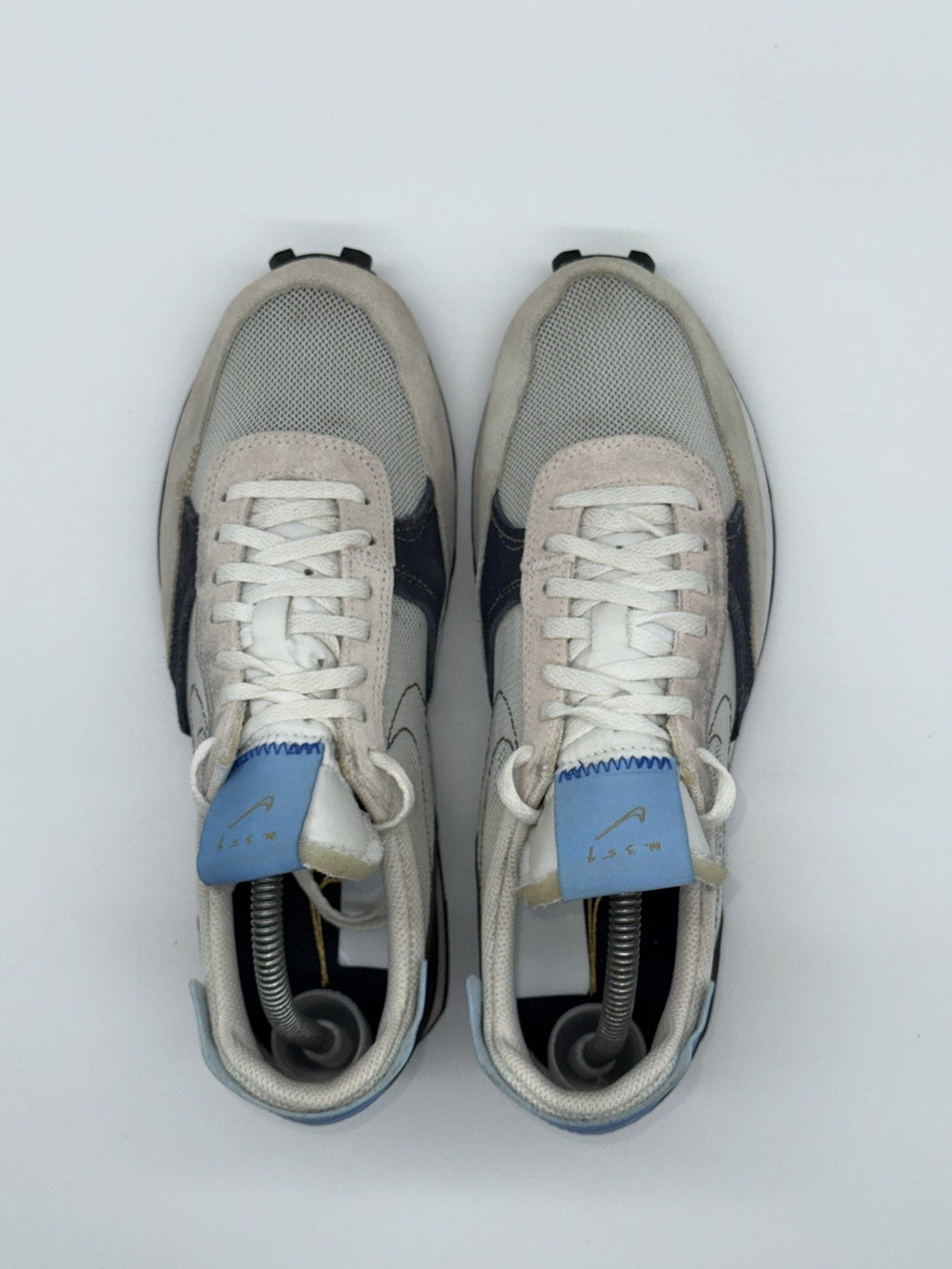 (2020) Nike Daybreak Type White x Laser Blue Retro Trainers Size UK 7