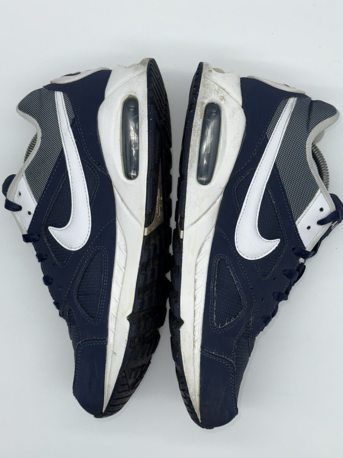 (2023) Nike Air Max IVO Trainers Navy White Retro Trainers UK 8.5