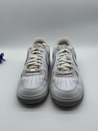 Nike Air Force 1 '07 Low White Wolf Grey Sole Size UK 10.5 (DV0788-100)