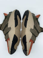 (2017) Adidas Prophere Olive Green Orange Retro Trainers Size UK 6