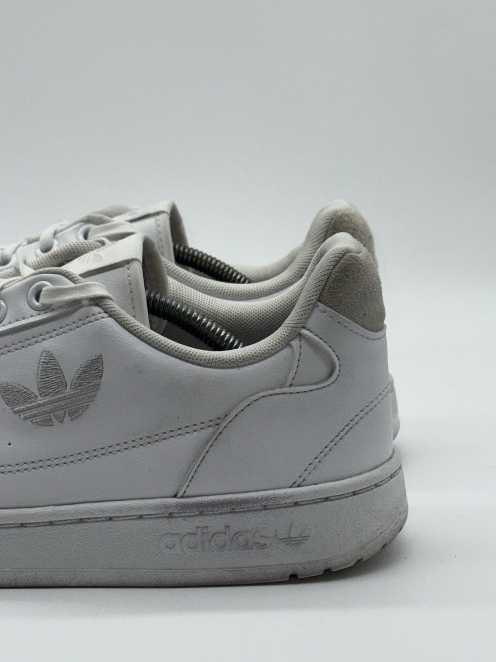 adidas Originals NY 90 Trainers White x Grey Size UK 12 (JI1899)