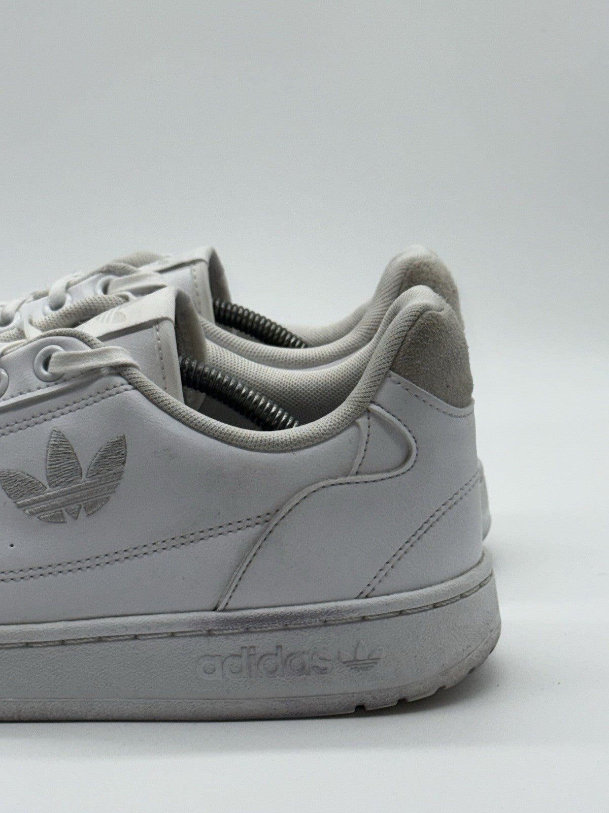 adidas Originals NY 90 Trainers White x Grey Size UK 12 (JI1899)