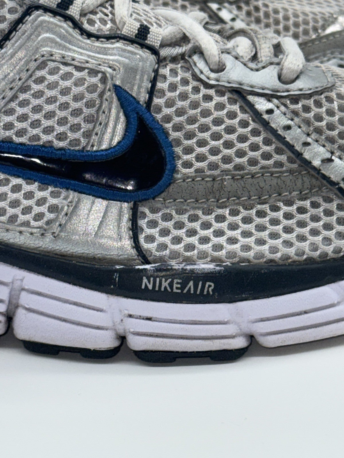 (2009) Rare Nike Vintage Pegasus 26 Blue x Grey x White UK 7.5