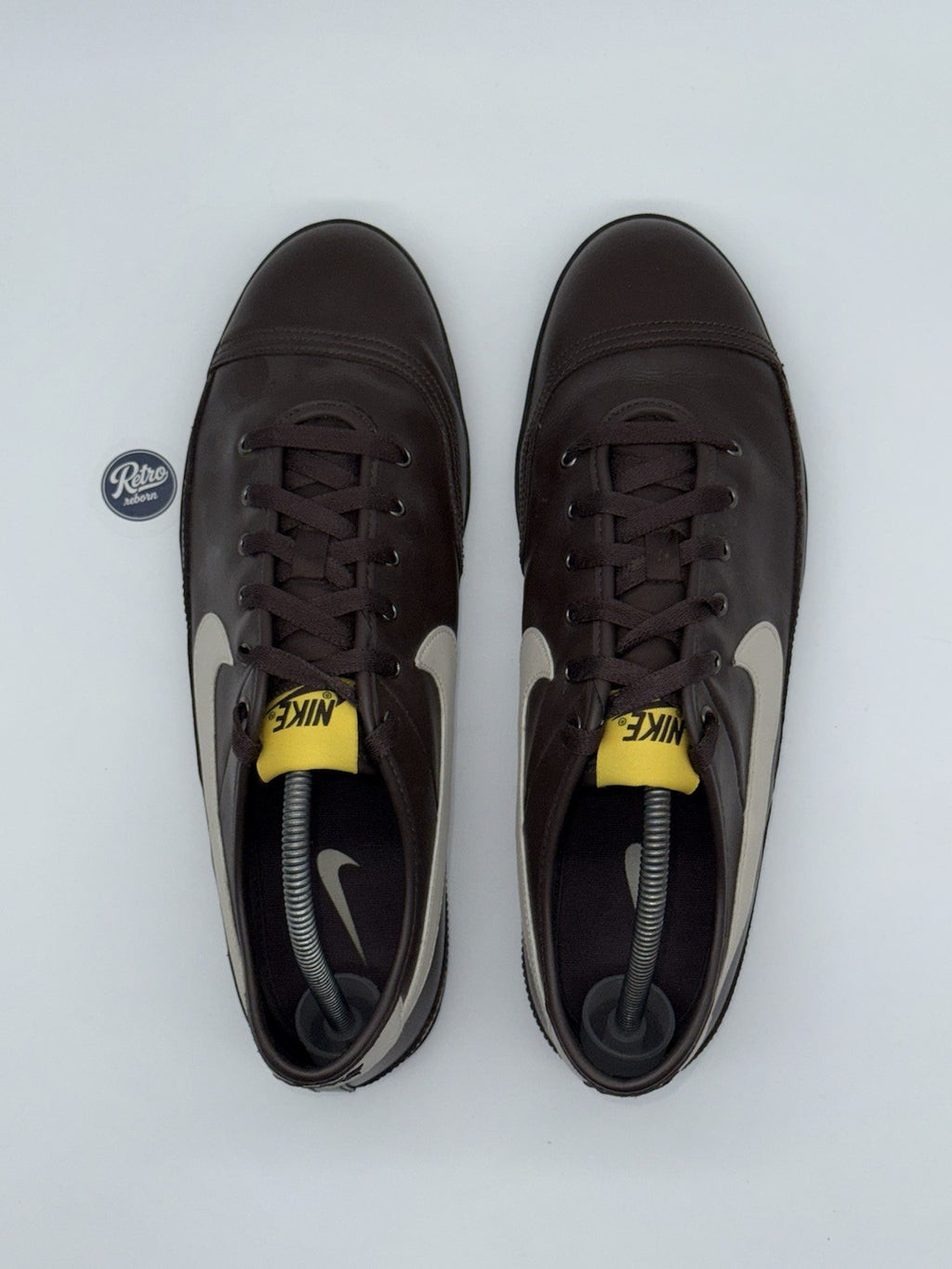 Nike Flash Leather 'Brown x Yellow' (2001) – UK 9.5