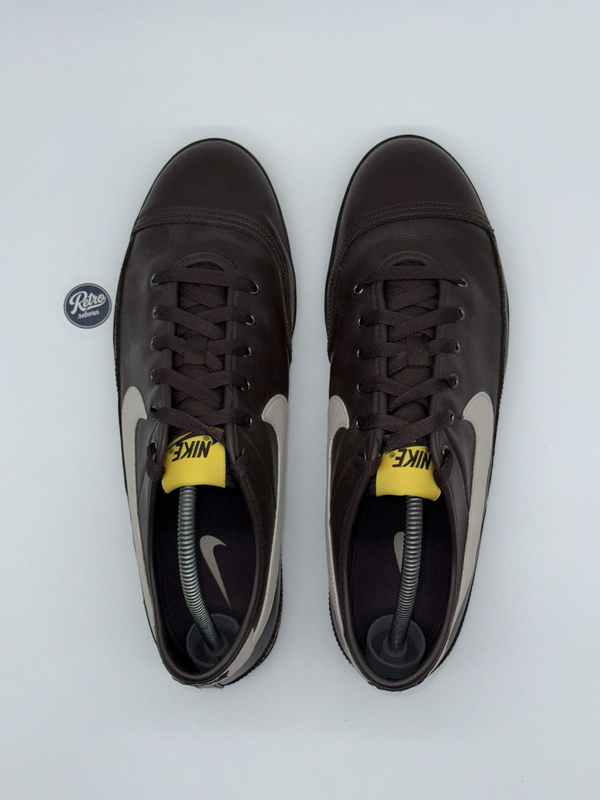 Nike Flash Leather 'Brown x Yellow' (2001) – UK 9.5