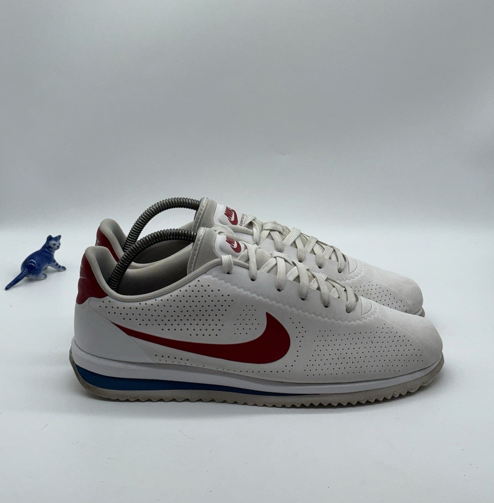 Nike Classic Cortez Ultra Moire OG (845013-100) Forrest Gump White Red UK 7.5